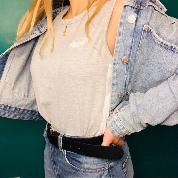 Puma Youth L Pieced Muscle Top - Picture 4 of 4